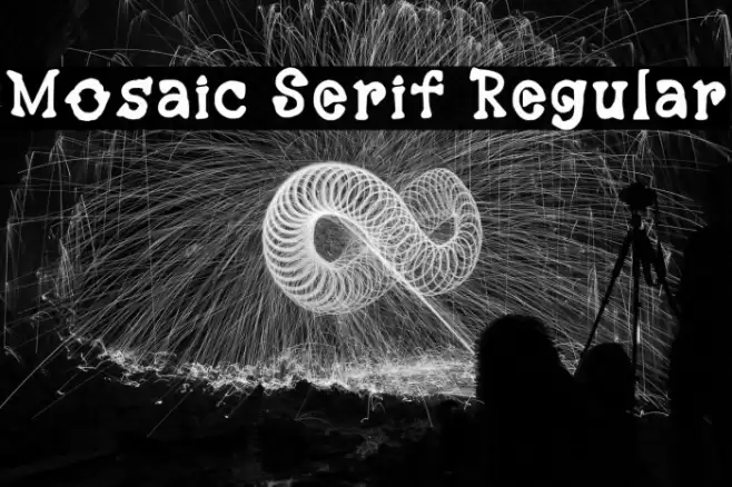 Mosaic Serif Regular Font examples