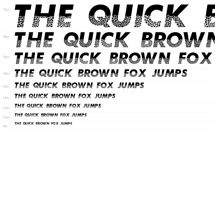 MosaicCaps Waterfall