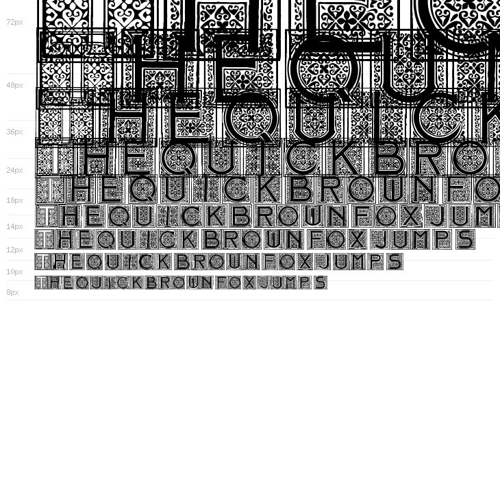 Mosaic_Initials Waterfall