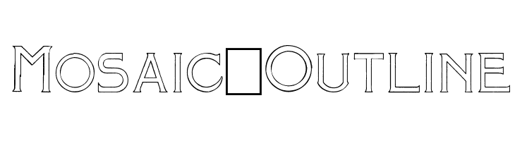 Mosaic_Outline  لخطوط تنزيل