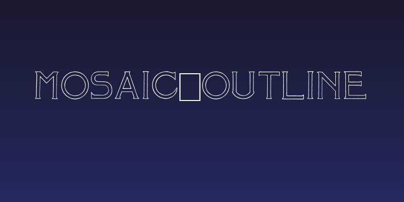 Mosaic_Outline Social Header