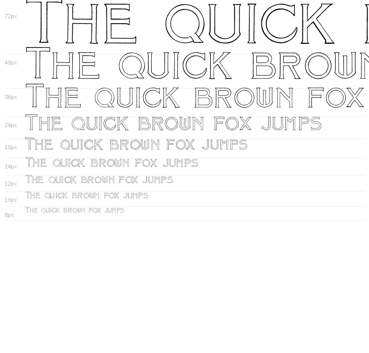 Mosaic_Outline Waterfall