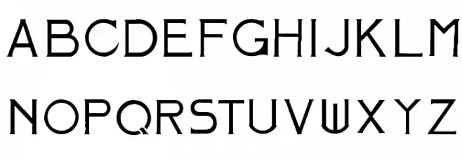 Mosaic_Solid Schriftart Groß