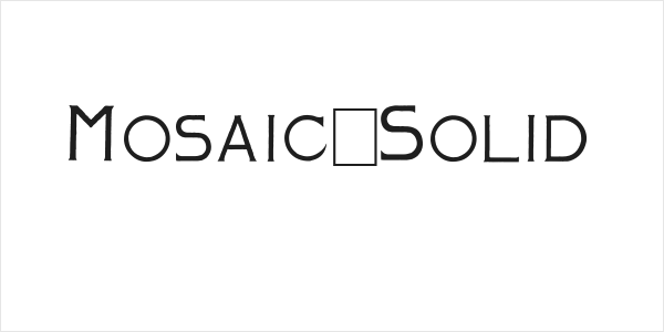 Mosaic_Solid Logo