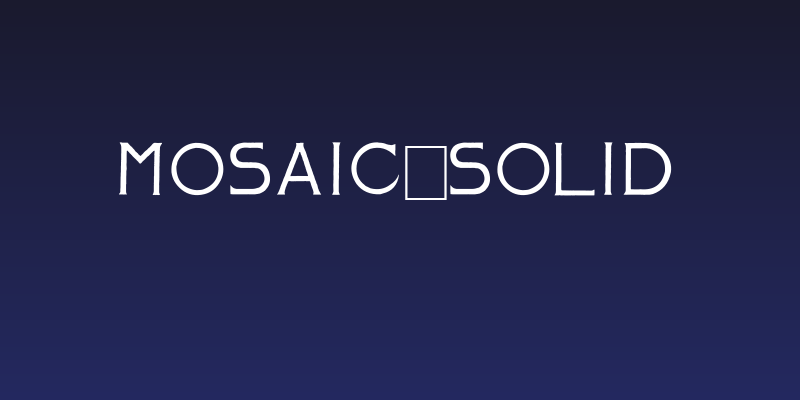 Mosaic_Solid Social Header