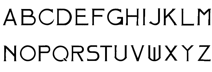 Mosaic_Solid Font LOWERCASE