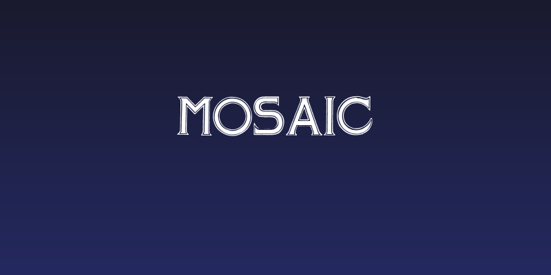 Mosaic Social Header