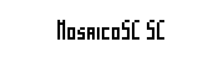 MosaicoSC SC Font