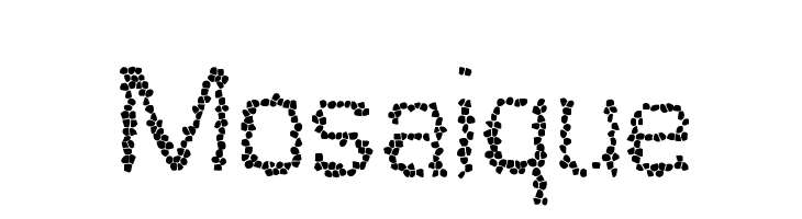 Mosaique Font