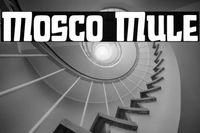 Mosco Mule Font examples