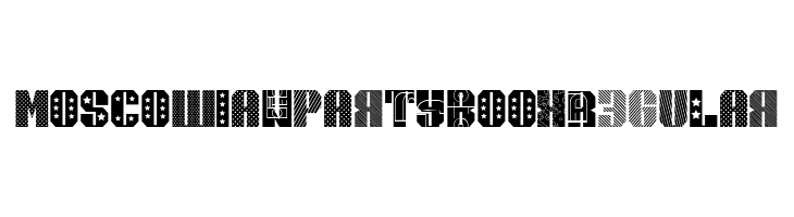 Moscowian Party Book Regular  Fuentes Gratis Descargar