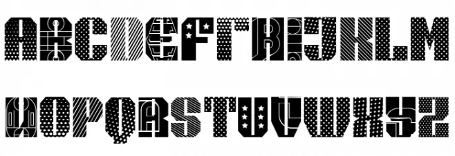 Moscowian Party Book Regular Font Litere mari