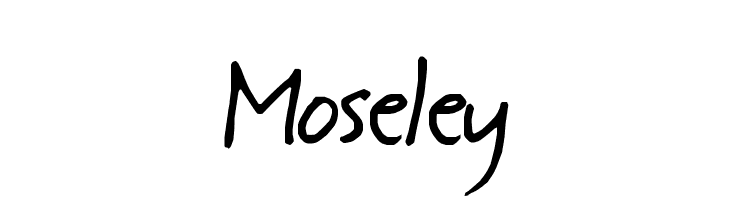 Moseley Font