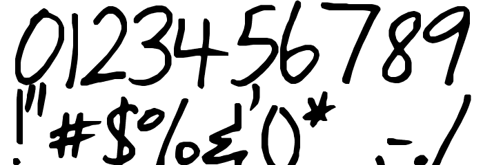 Moseley Font OTHER CHARS