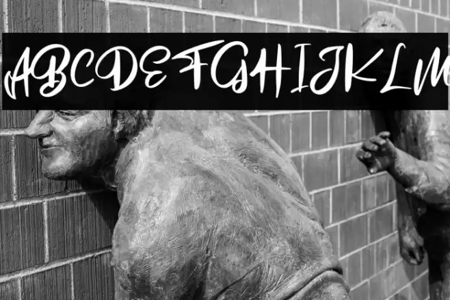 MosemFREE Font examples