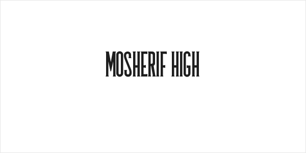 Mosherif High Logo
