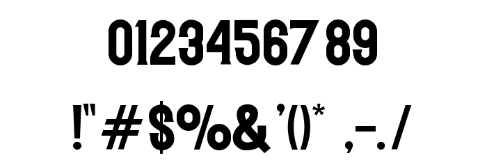 Mosherif Font OTHER CHARS