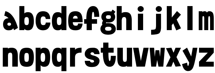 Moshimoji Font LOWERCASE