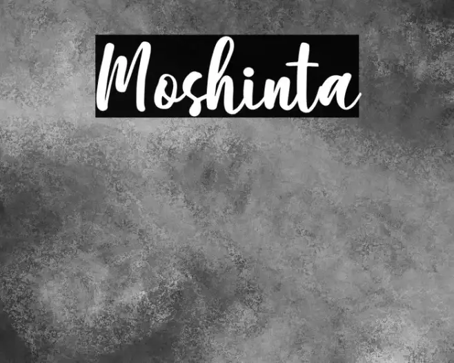 Moshinta Example 2