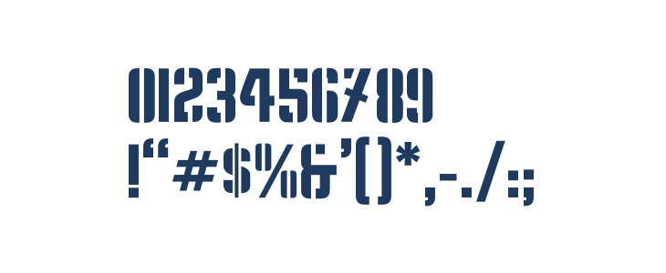 Moshka-Stencil Other Characters