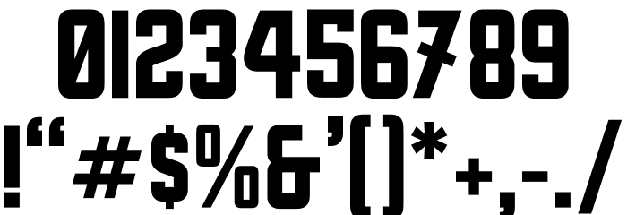 Moshka Font OTHER CHARS