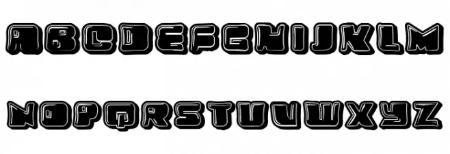 Moskva Regular Font UPPERCASE