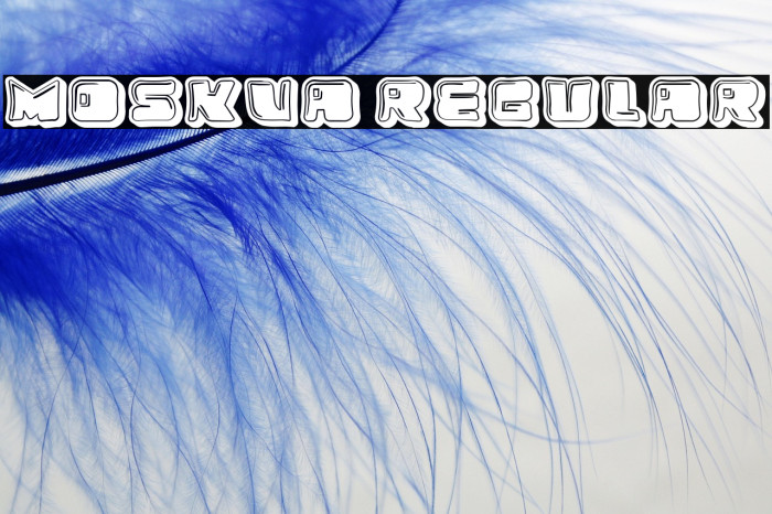 Moskva Regular Example 2