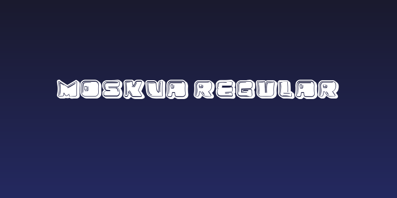 Moskva Regular Social Header