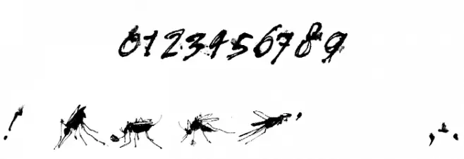 Mosquito Italic Font OTHER CHARS