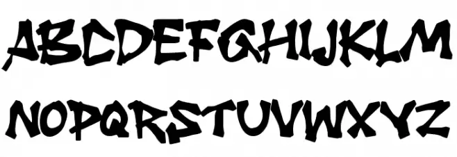 Mossin Font UPPERCASE