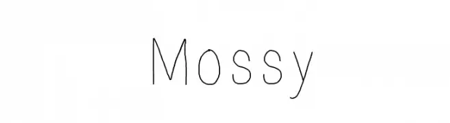 Mossy  Free Fonts Download