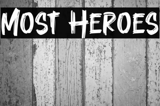 Most Heroes Caratteri examples