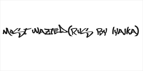 Most Wazted(RUS BY LYAJKA) Logo