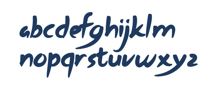 Most Zephyr Lowercase