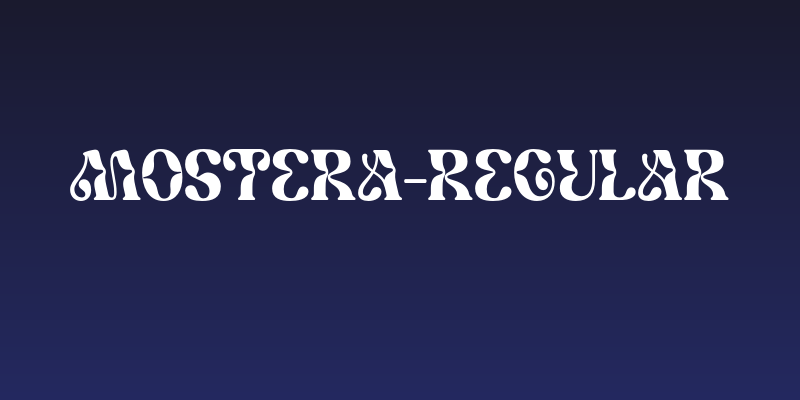 Mostera-Regular Social Header