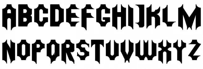 Mostera St خط أحرف صغيرة