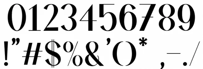 Mostery Font OTHER CHARS