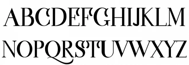 Mosthat Schriftart Groß