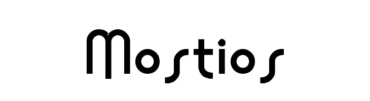 Mostios  les polices de caractères gratuit tlcharger