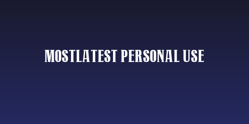Mostlatest Personal Use Social Header