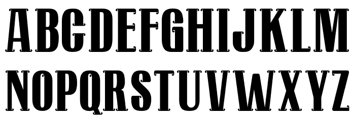 Mostlatest Personal Use Font LOWERCASE