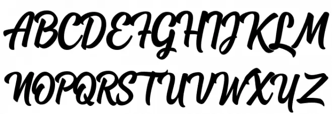 MostleyScript Шрифта ВЕРХНИЙ