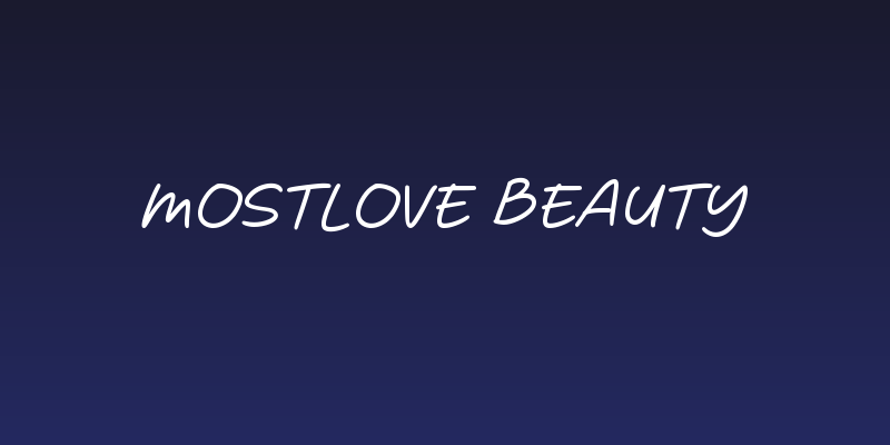 Mostlove Beauty Social Header