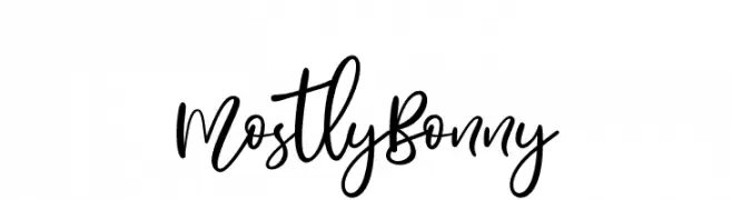 Mostly Bonny  Fuentes Gratis Descargar