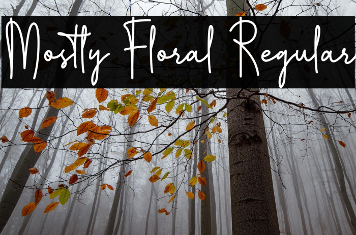 Mostly Floral Regular Example 3