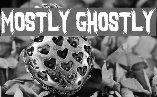 Mostly Ghostly Example 1