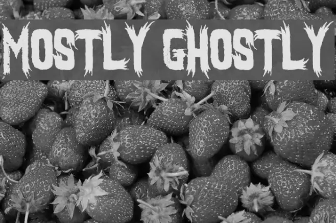 Mostly Ghostly Example 2