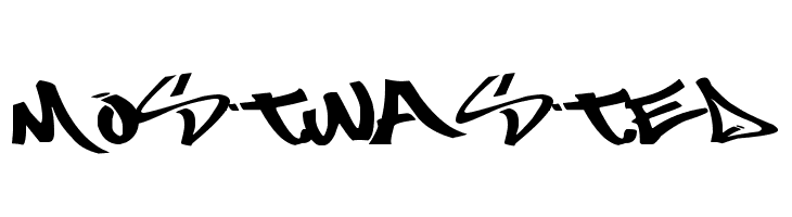 Mostwasted Font