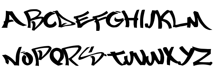 Mostwasted Font LOWERCASE