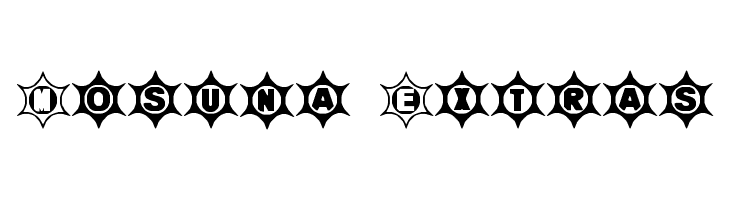 Mosuna Extras Font